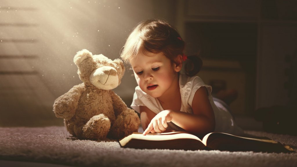 leitura na infância